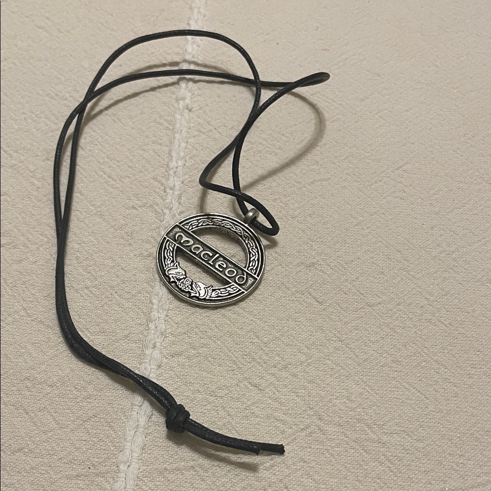 Macleod Silver Colored Pendant Necklace